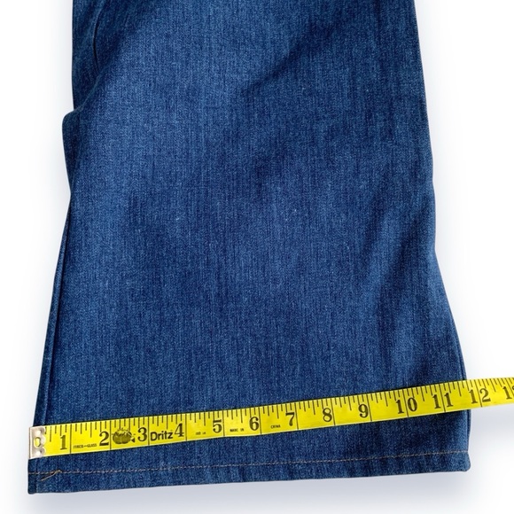 Vintage 70s Levi’s Orange Tab High Rise Bell Bottom Jeans Deadstock USA Sz 29 - Picture 5 of 16